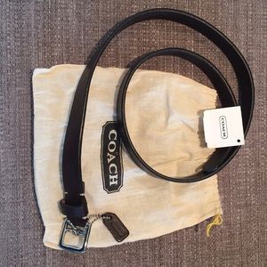 Coach Authentic Size M Brown Belt with Coach bag